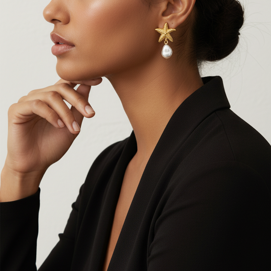 Pearl-Seaside-Vintage-Earrings