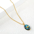 Abalone-Butterfly-Charm-Necklace