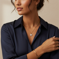 Zircon-Blossom-Pendant-Necklace