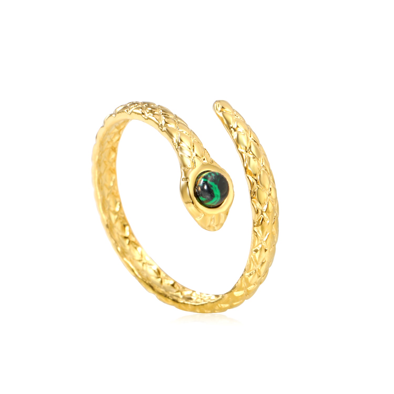 Emerald-Twist-Stainless-Ring