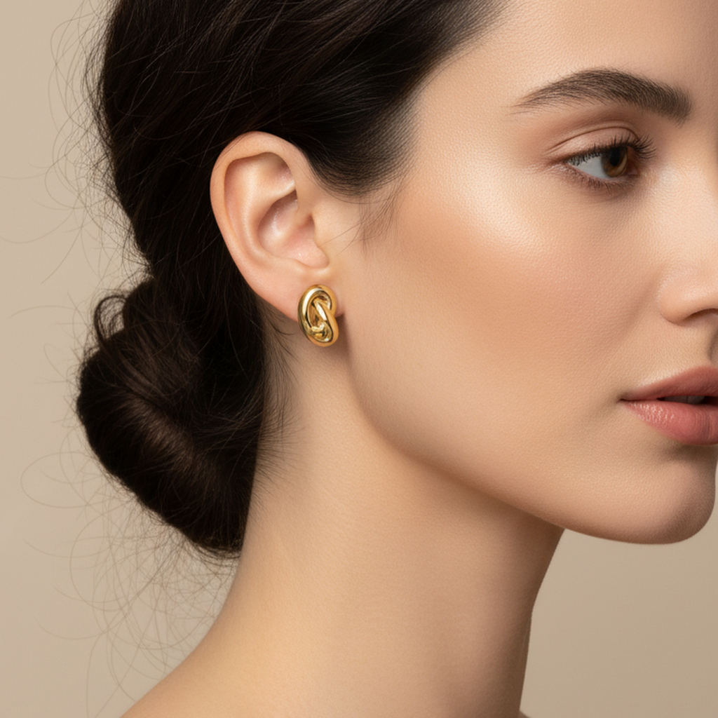 Knot-Shine-Earrings