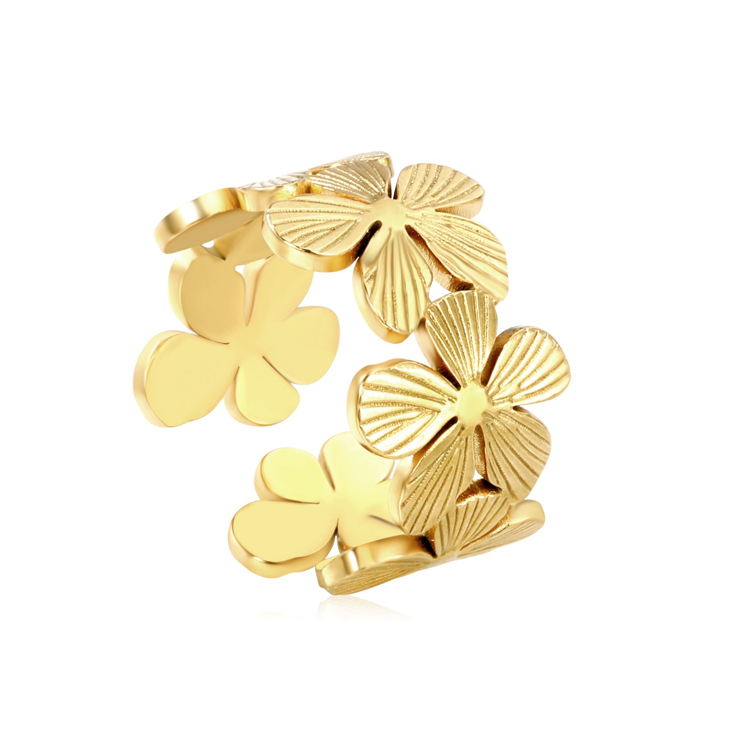 Floral-Twist-Adjustable-Ring