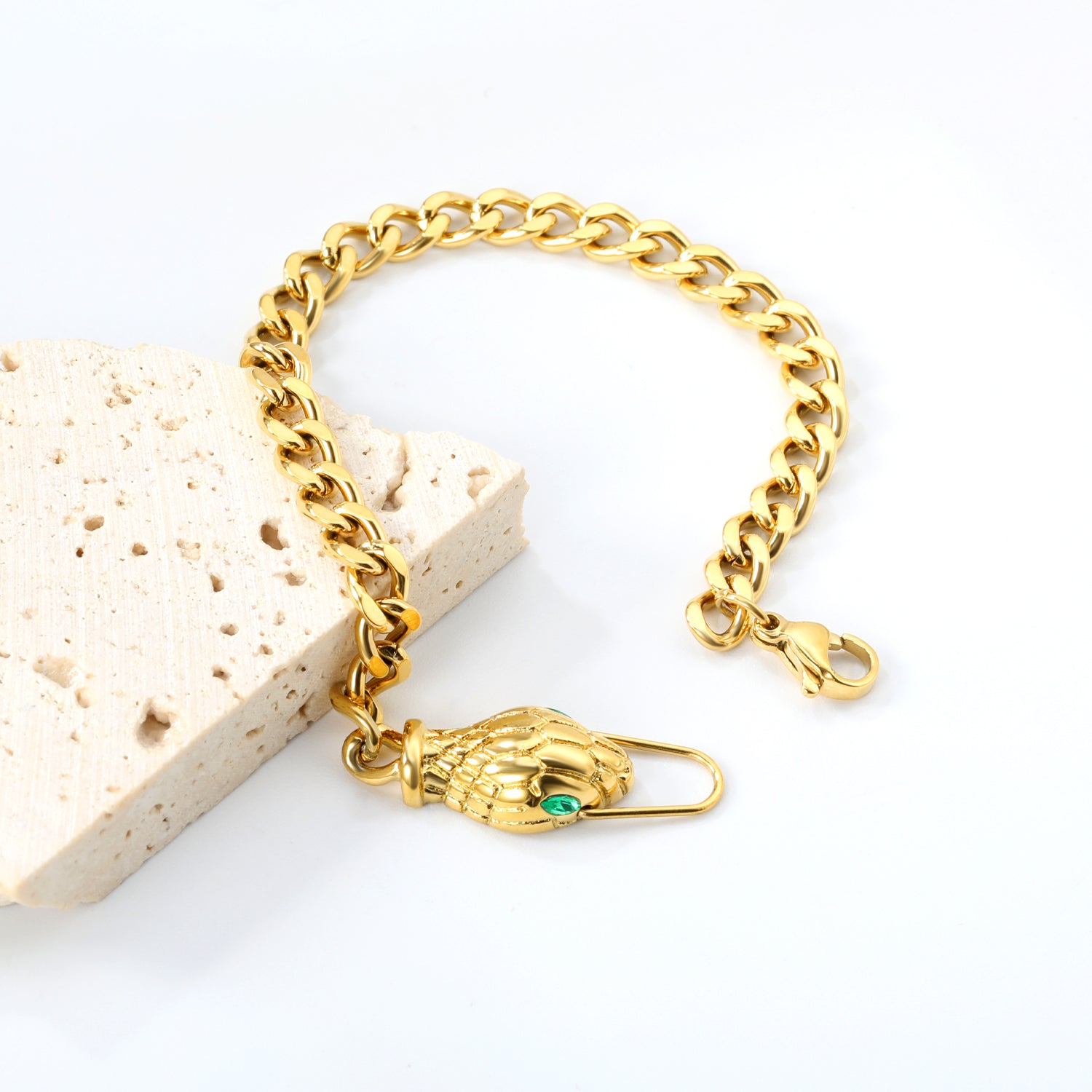 Emerald-Serpent-Bracelet