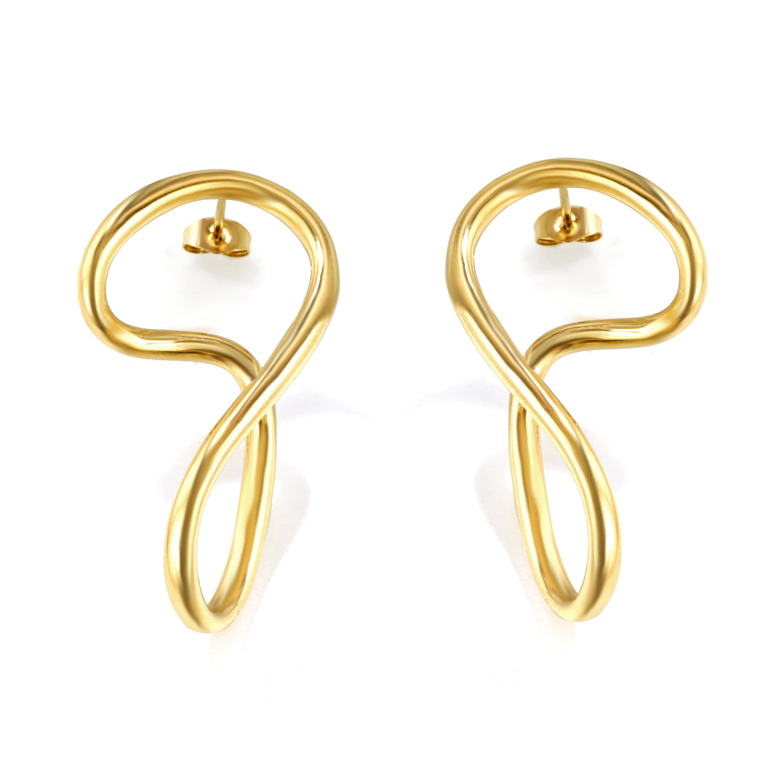 Chic-Curved-Hoop-Earrings