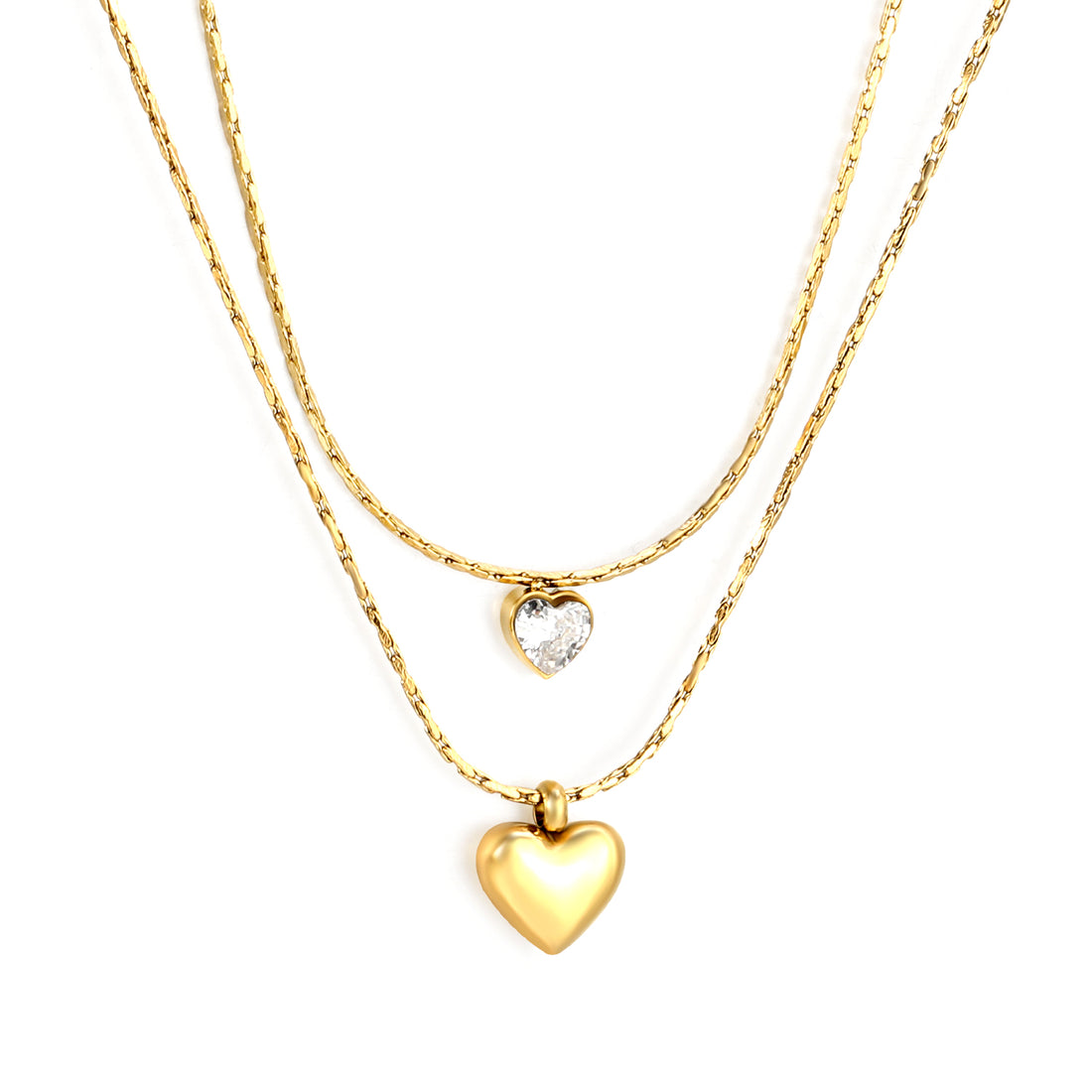 Heartfelt-Layered-Chain-Necklace
