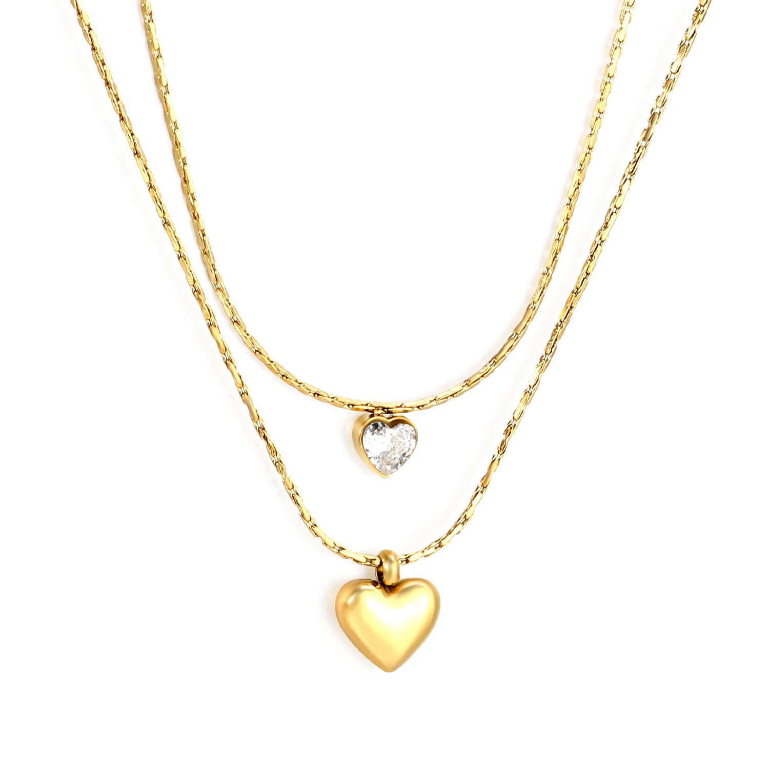 Heartfelt-Layered-Chain-Necklace