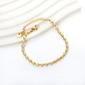 Wheat-Bead-Charm-Bracelet