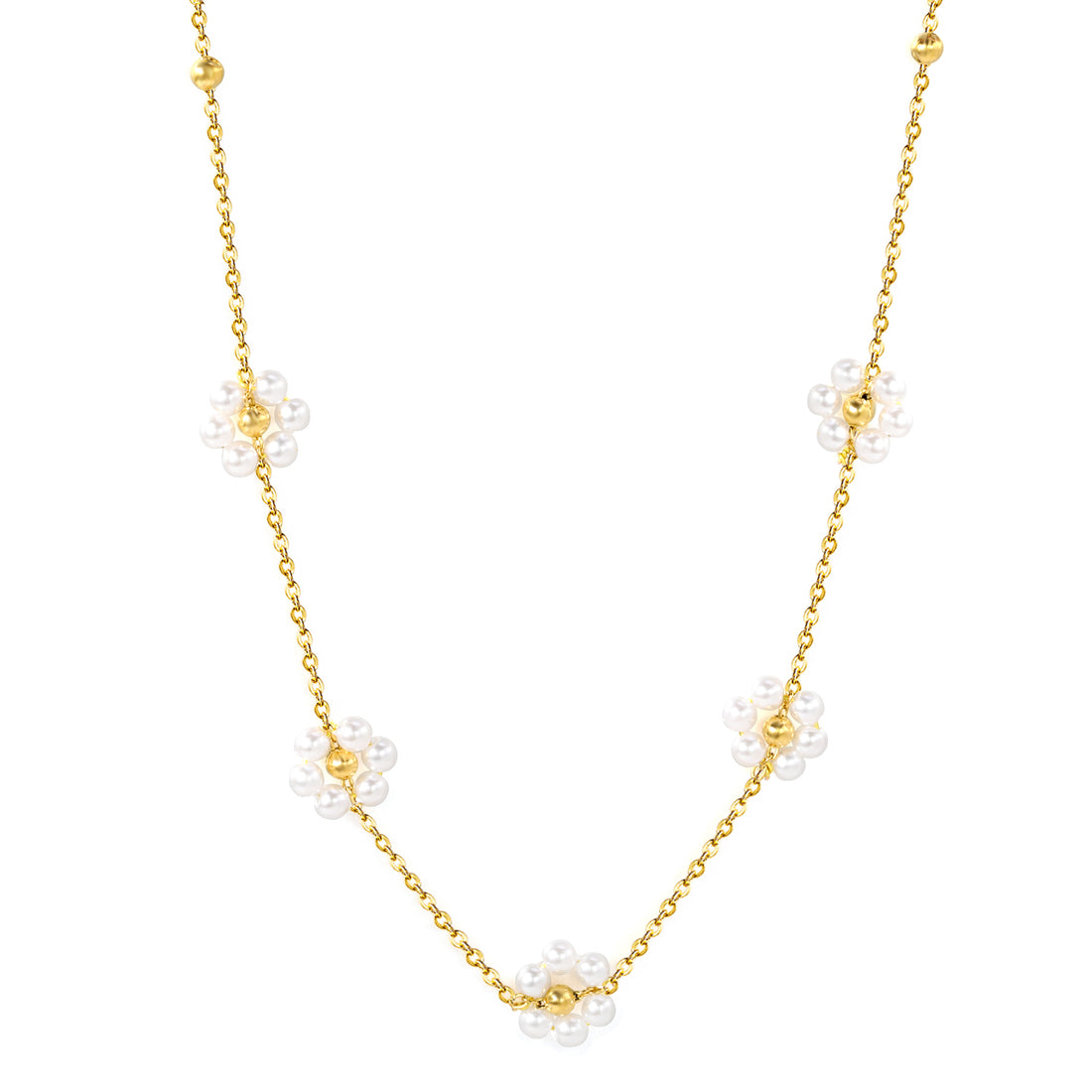 Floral-Pearl-Pendant-Necklace