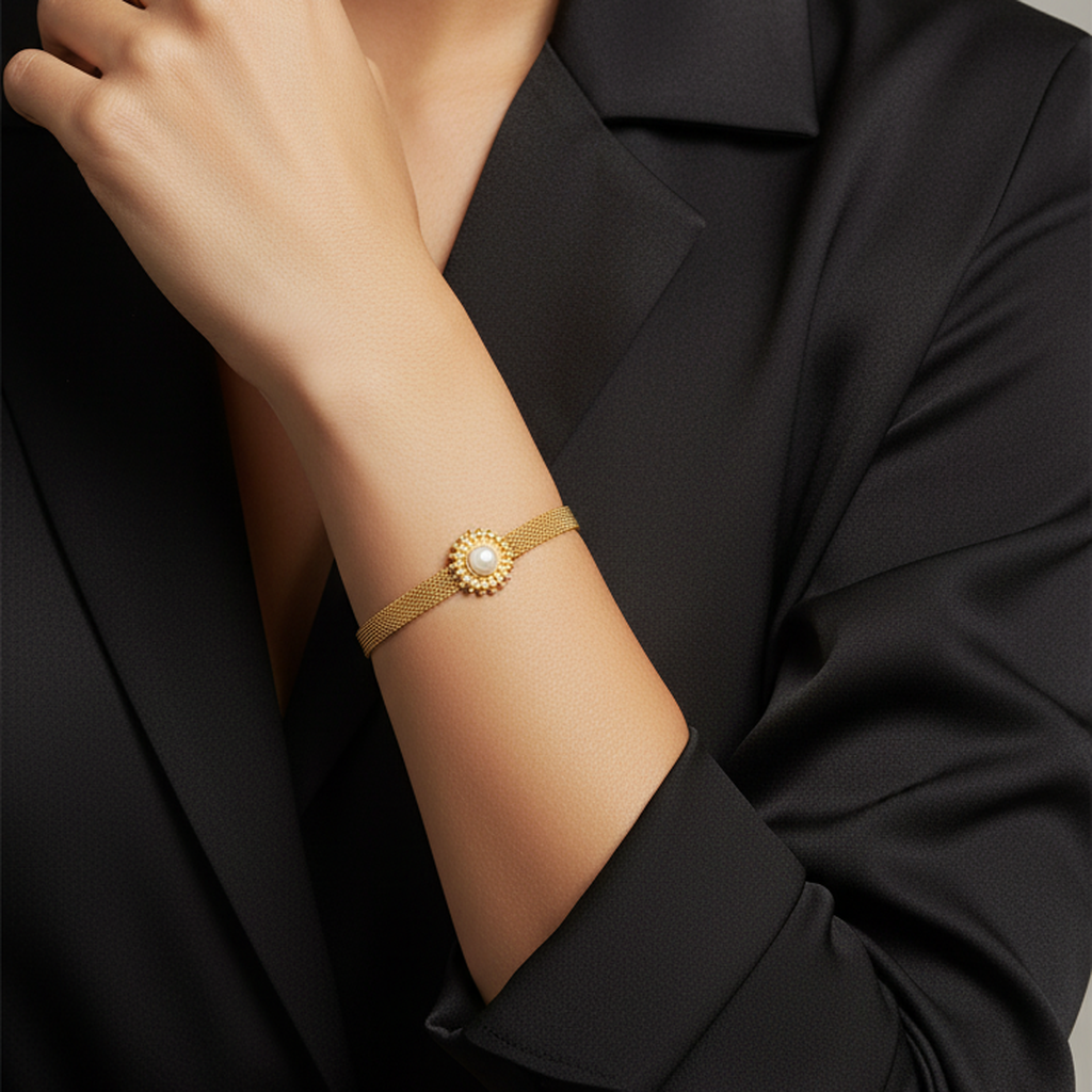 Sunlit-Pearl-Bracelet