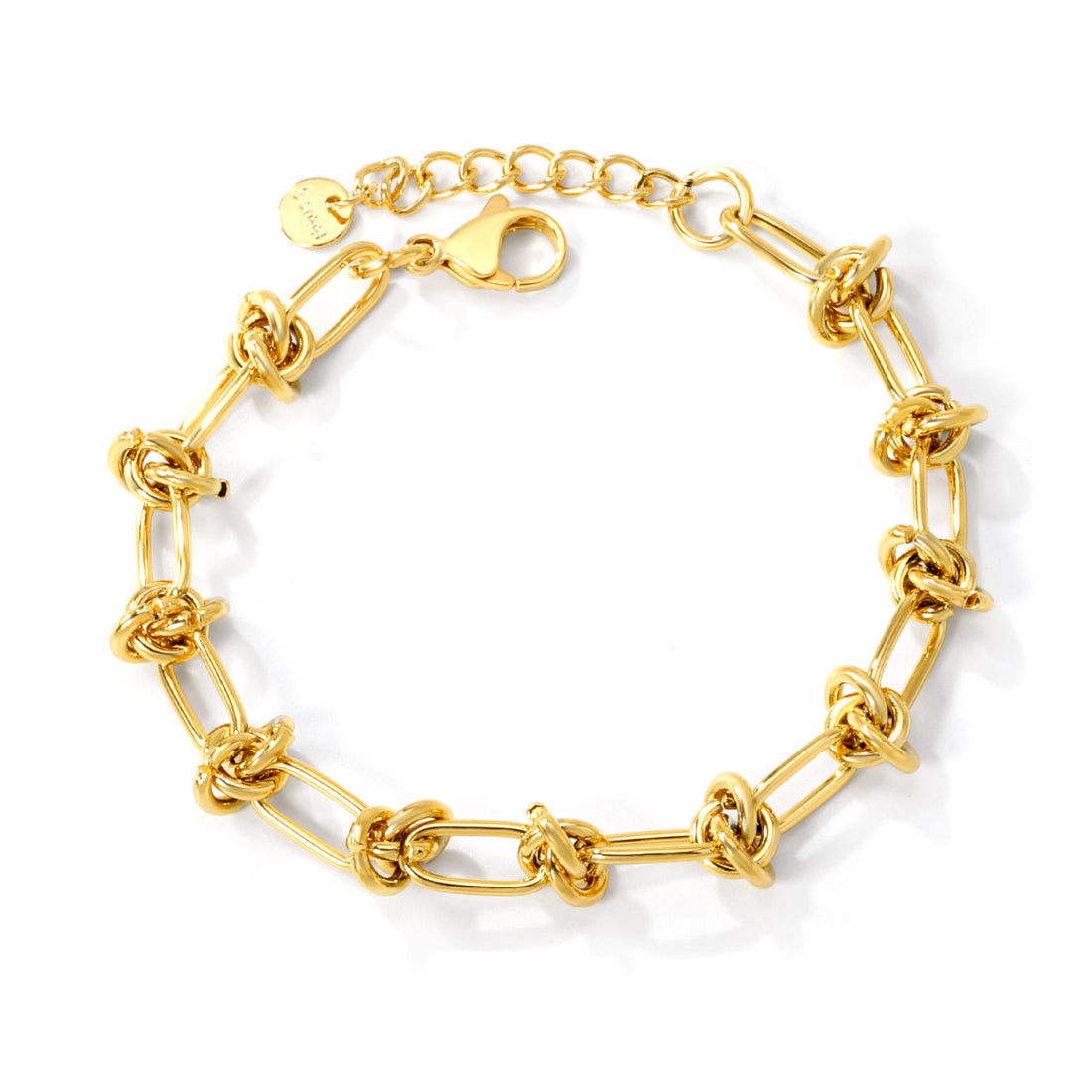 Knotty-Gold-Charm-Bracelet
