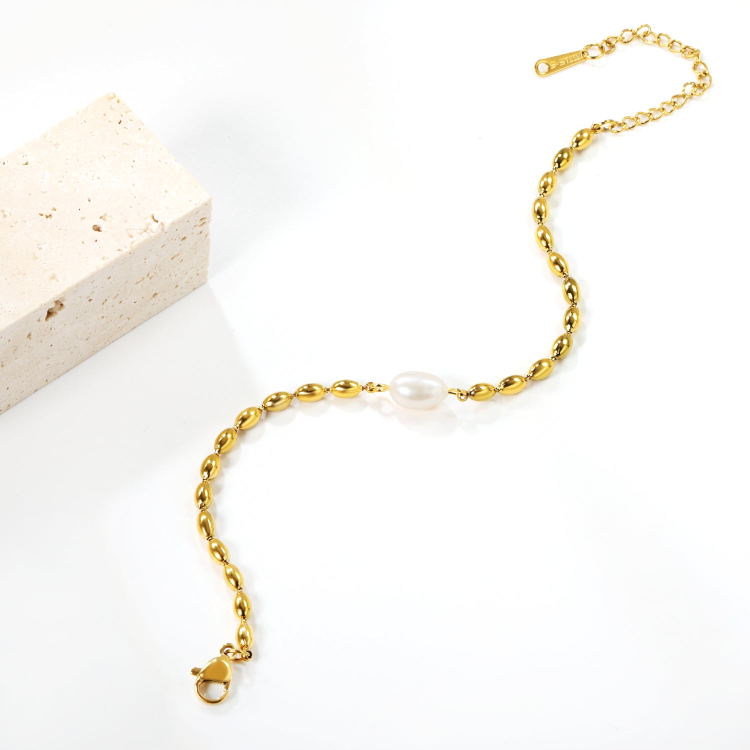 Wheat-Pearl-Harmony-Bracelet