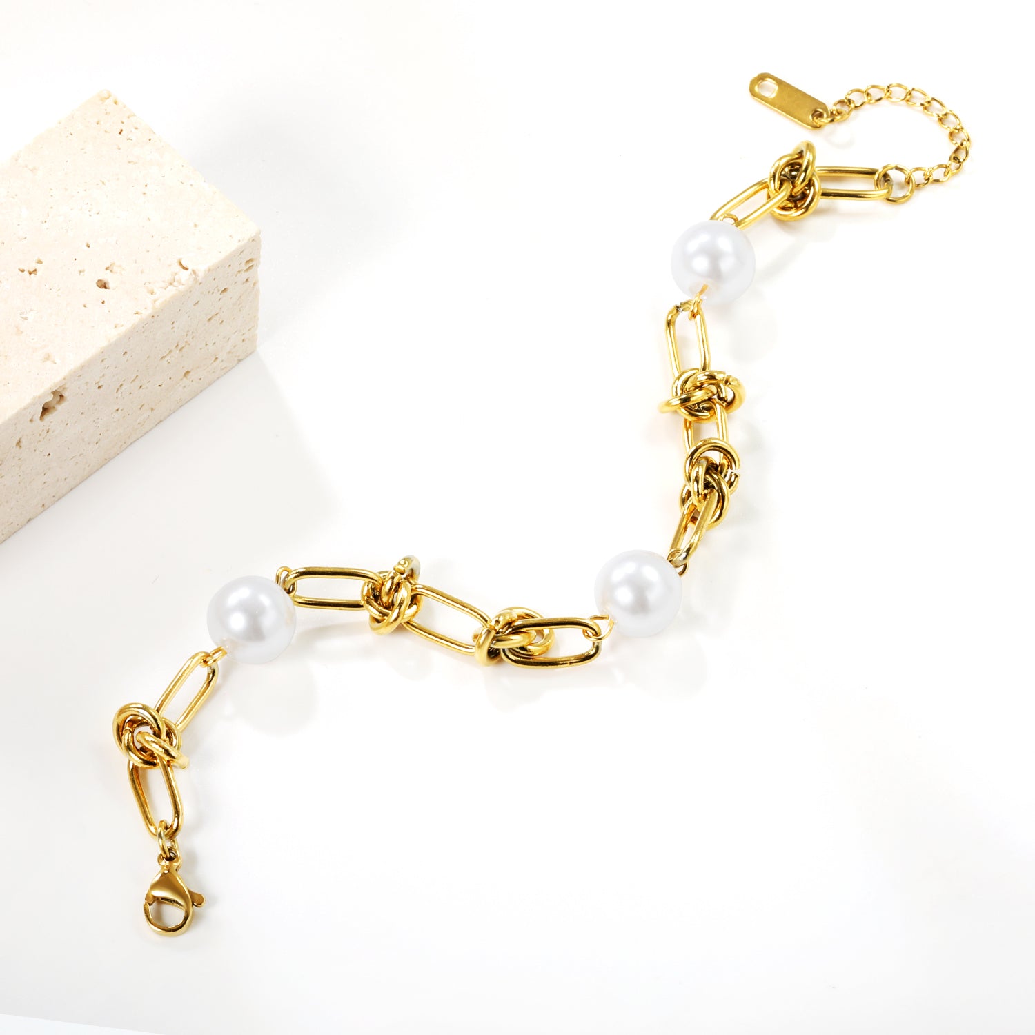 Knotty-Pearl-Charm-Bracelet