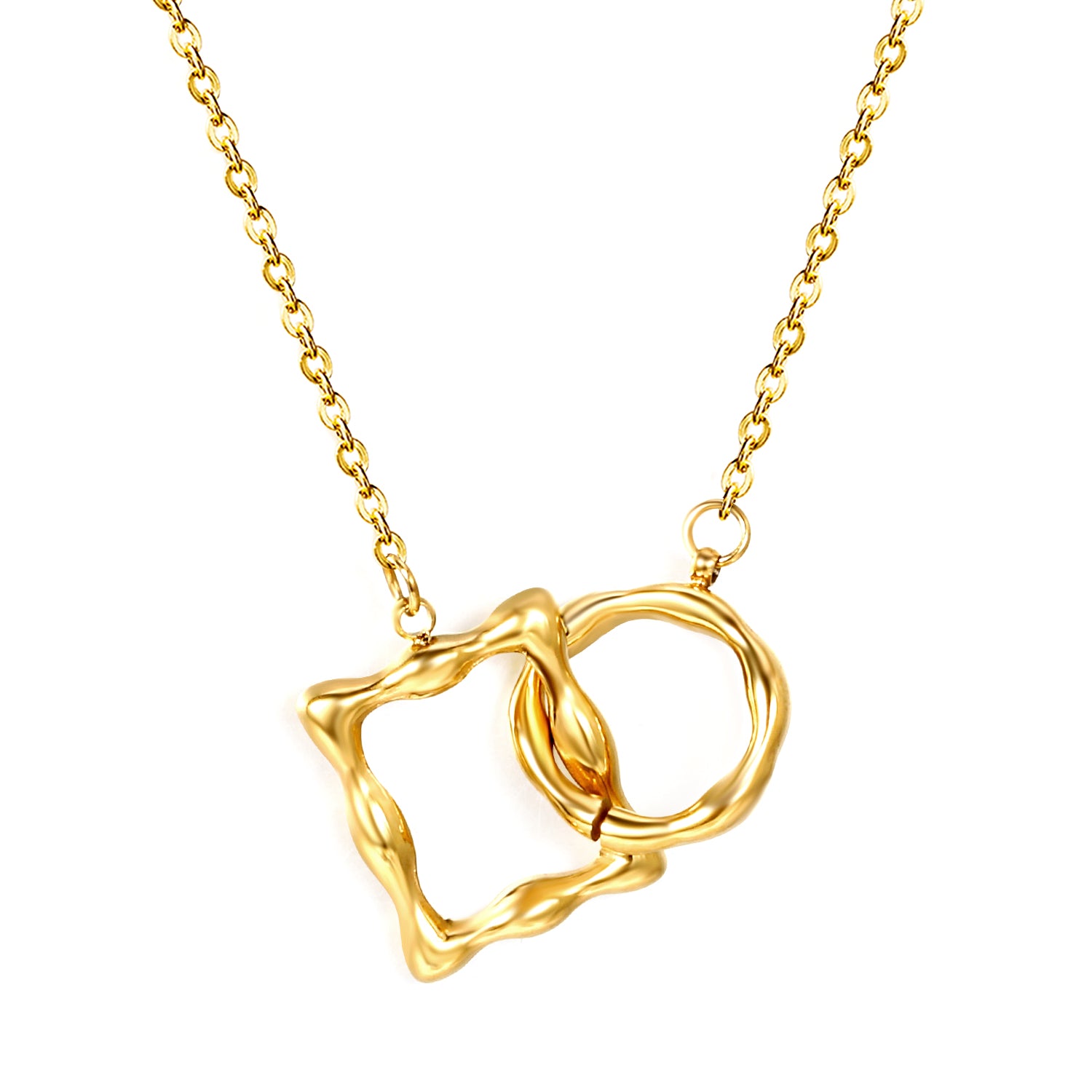 Irregular-Square-Clasp-Pendant-Necklace