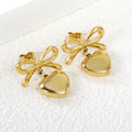 Bow-Heart-Charm-Studs