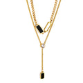 Monochrome-Diamond-Drop-Chain