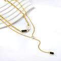Monochrome-Diamond-Drop-Chain