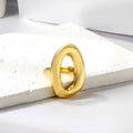 Golden-Organic-Embrace-Ring