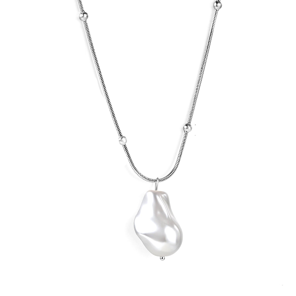 Sculptural Pearl Drop