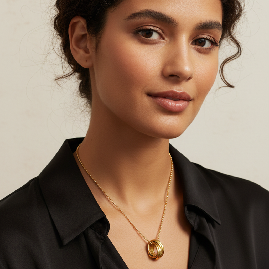 Collier multi-cercles Orbit