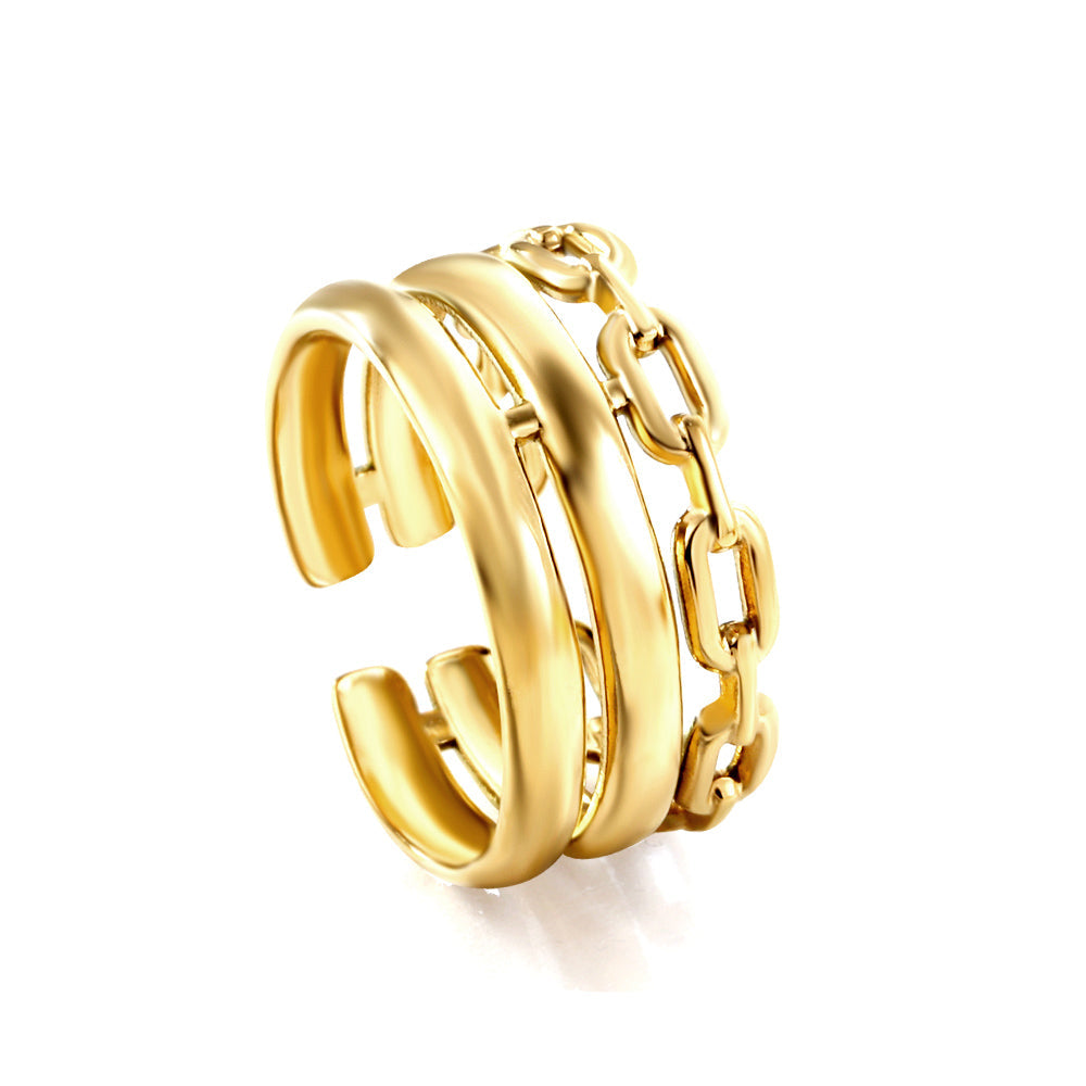 Chain Band Ring