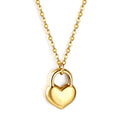 Heart-Lock-Charm-Necklace