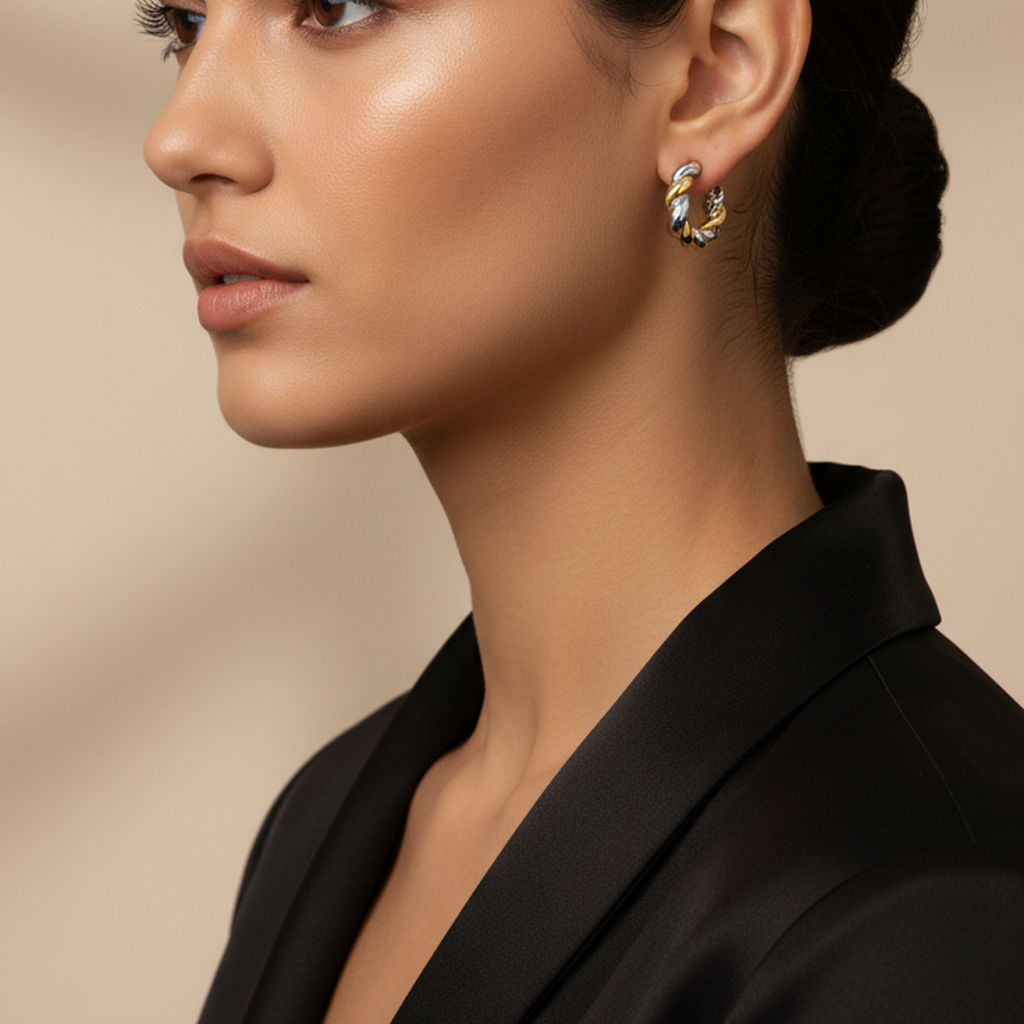 Twist-Shine-C-Shape-Earrings