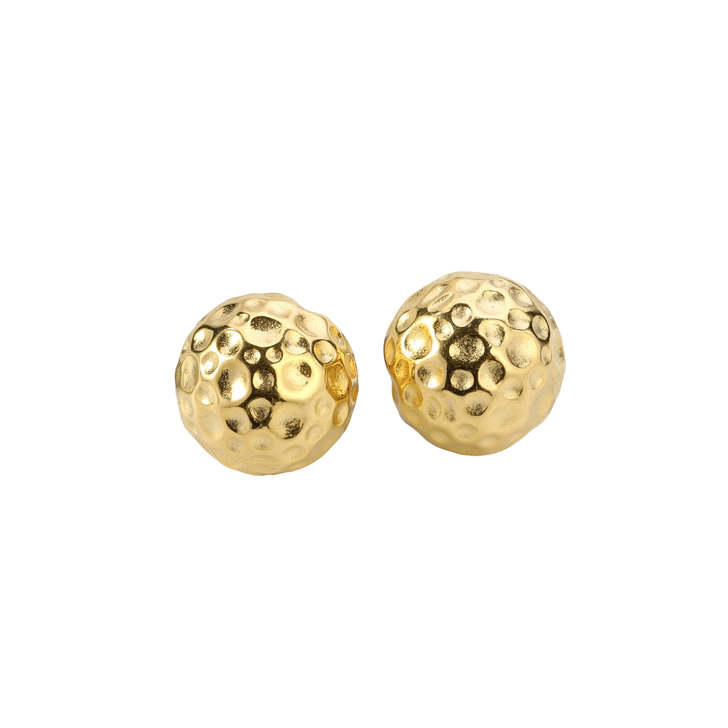 Hammered Sphere Studs