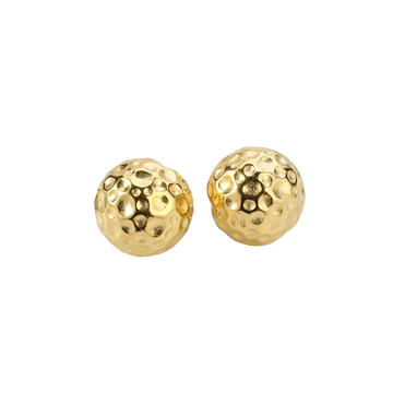 Hammered Sphere Studs